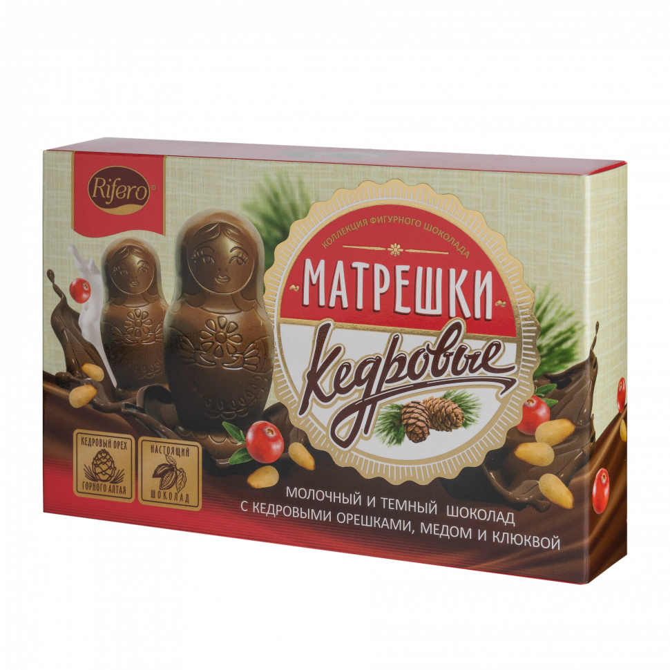  Риф и ко Конфеты "Матрёшки кедровые" 100г           в Волжском