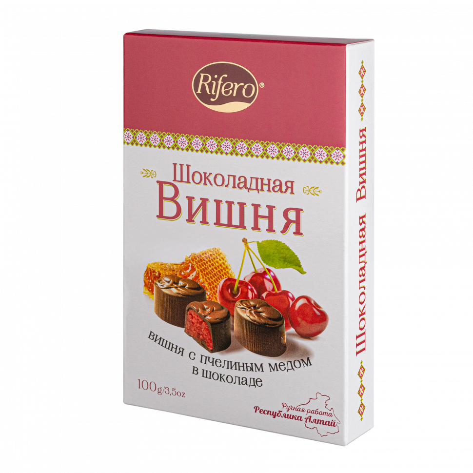  Риф и ко Конфеты "Шоколадная ВИШНЯ" 100г  в Волжском
