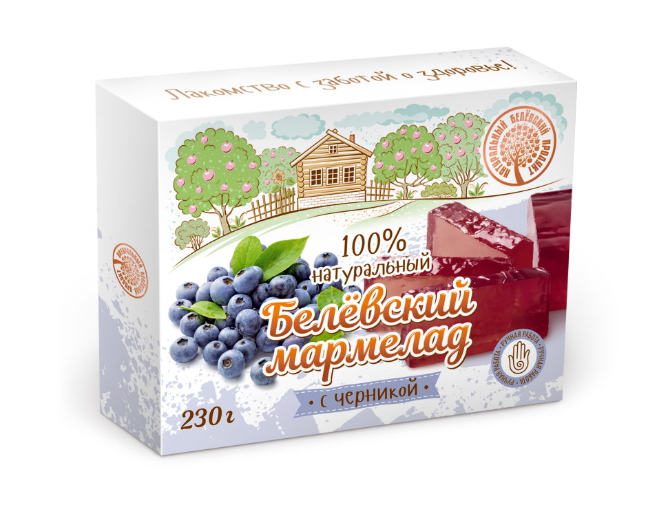  Мармелад белевский "Черника" 230г в Волжском